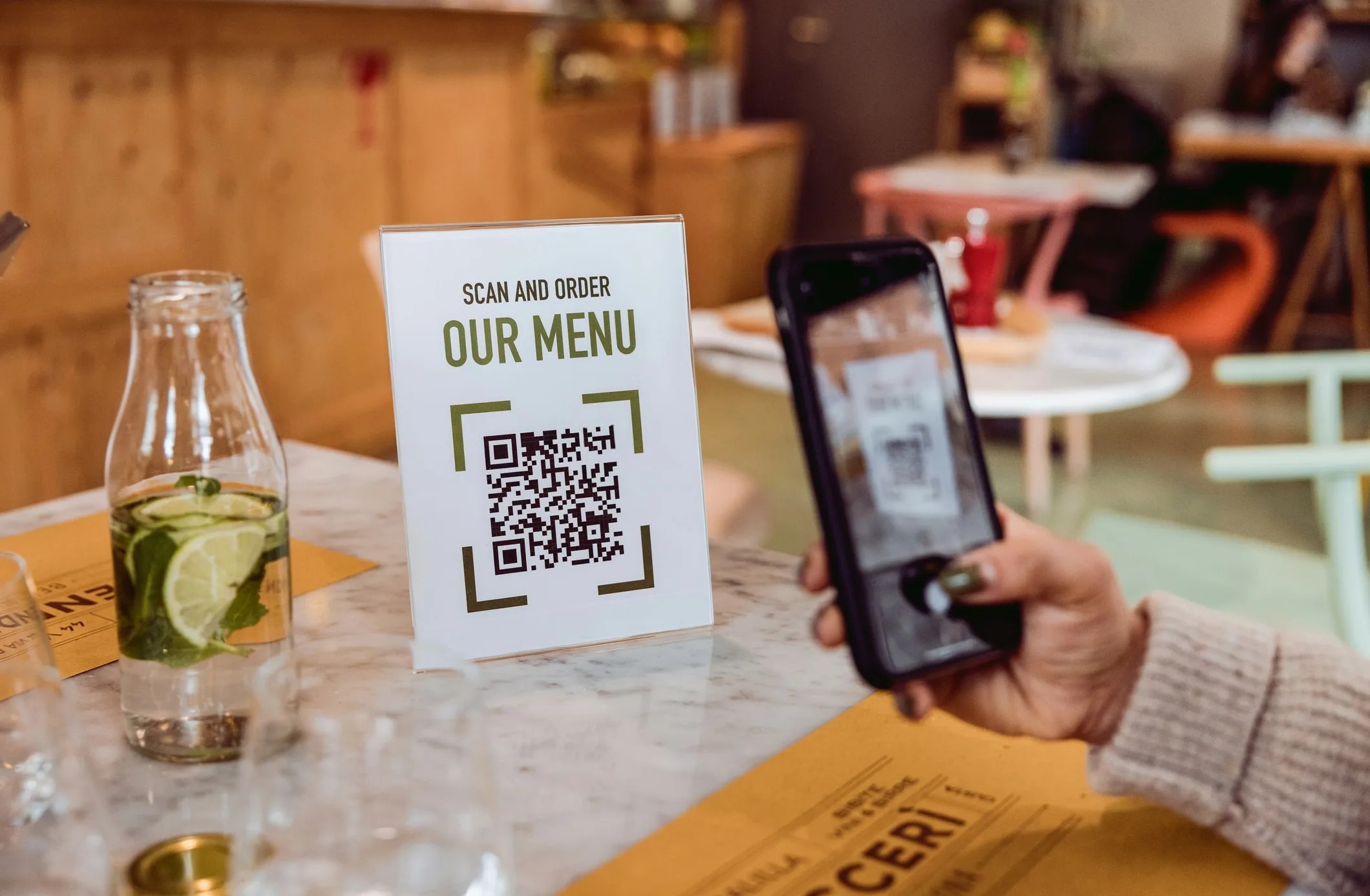 QR meni